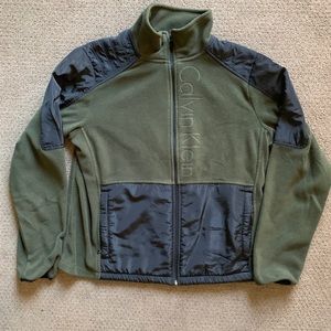 Calvin Klein Zip Up Fleece Jacket